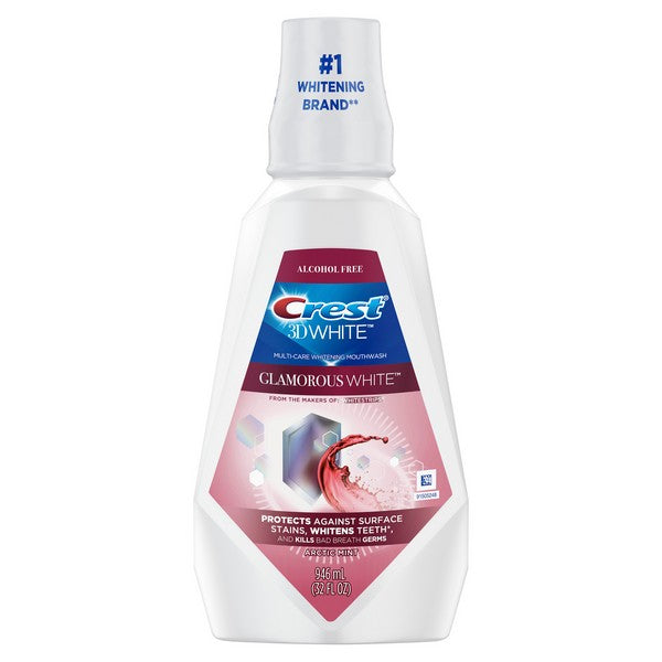 Proctor & Gamble 80338919 Crest 3D Glamorous White Mouthwash Fresh Mint 4/Pk 32 Oz Proctor & Gamble 80338919 Crest 3D Glamorous White Mouthwash Fresh Mint 4/Pk 32 Oz